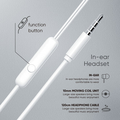 Auricular con cable HS653