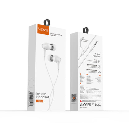 Auricular con cable HS653