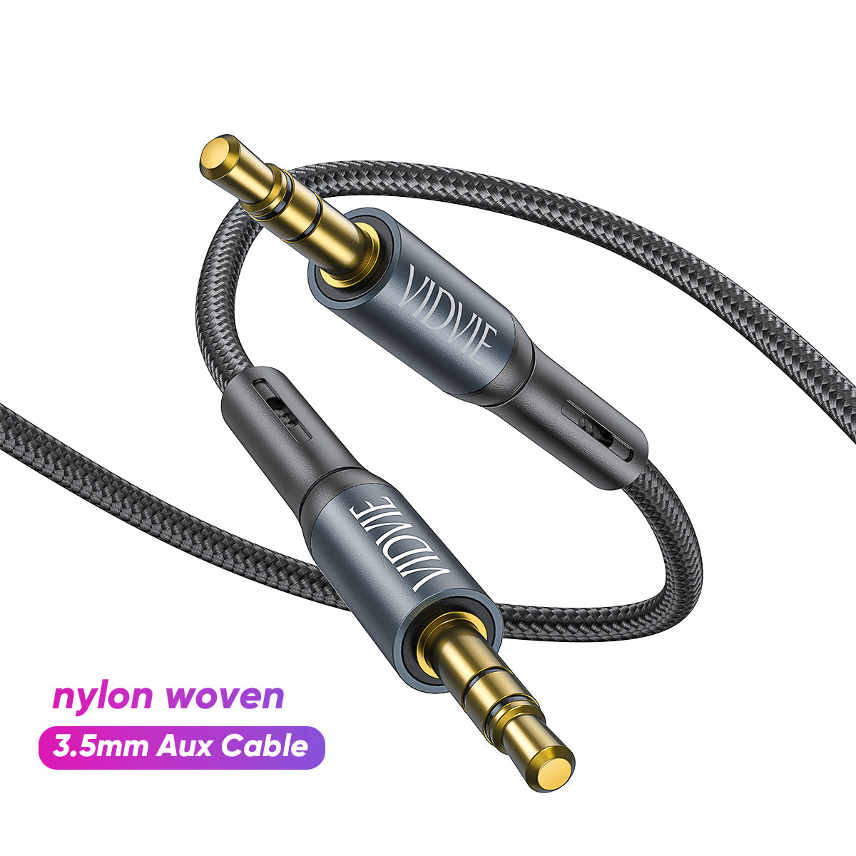 Cable auxiliar de audio AL1110 de 3,5 mm