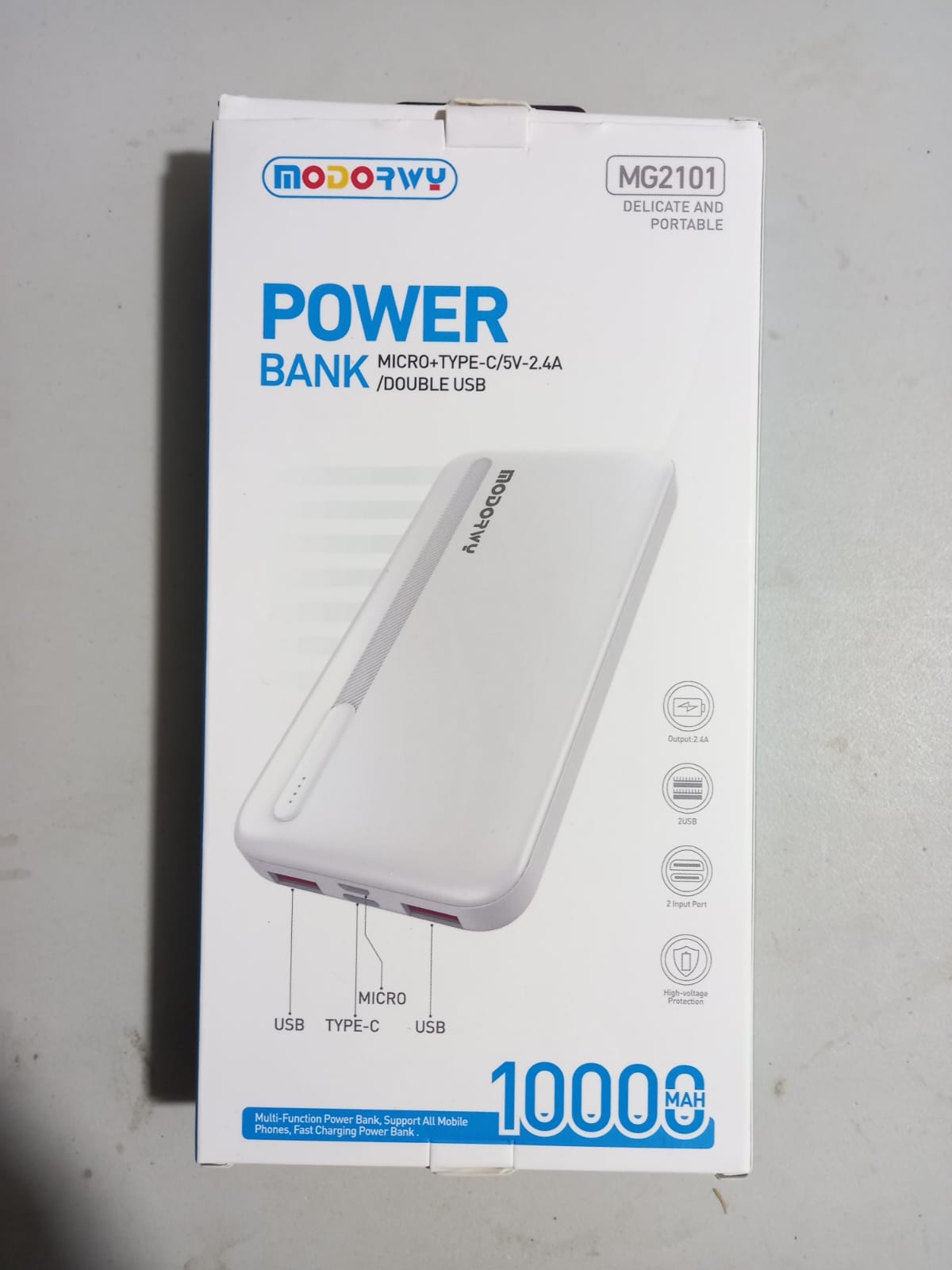 Cargador Portatil Power Bank Bateria Eterna